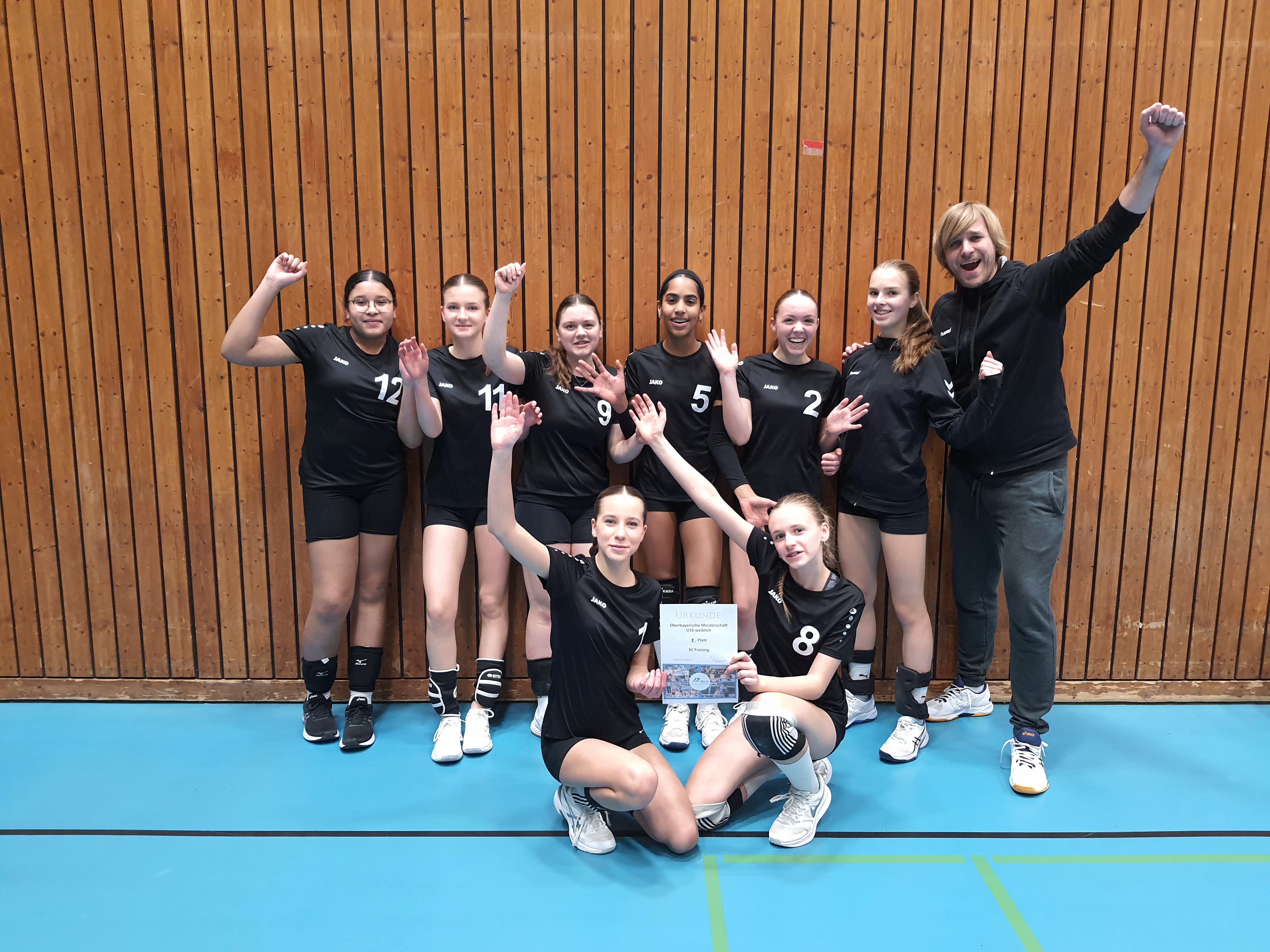 u16-Mädels übertreffen alle Erwartungen